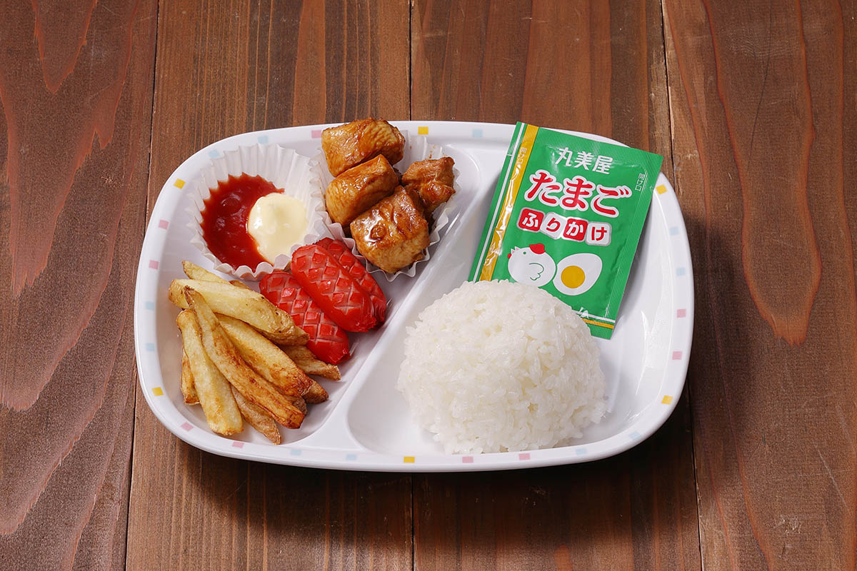 トリキのお子様プレートB(焼鳥ムネたれ)