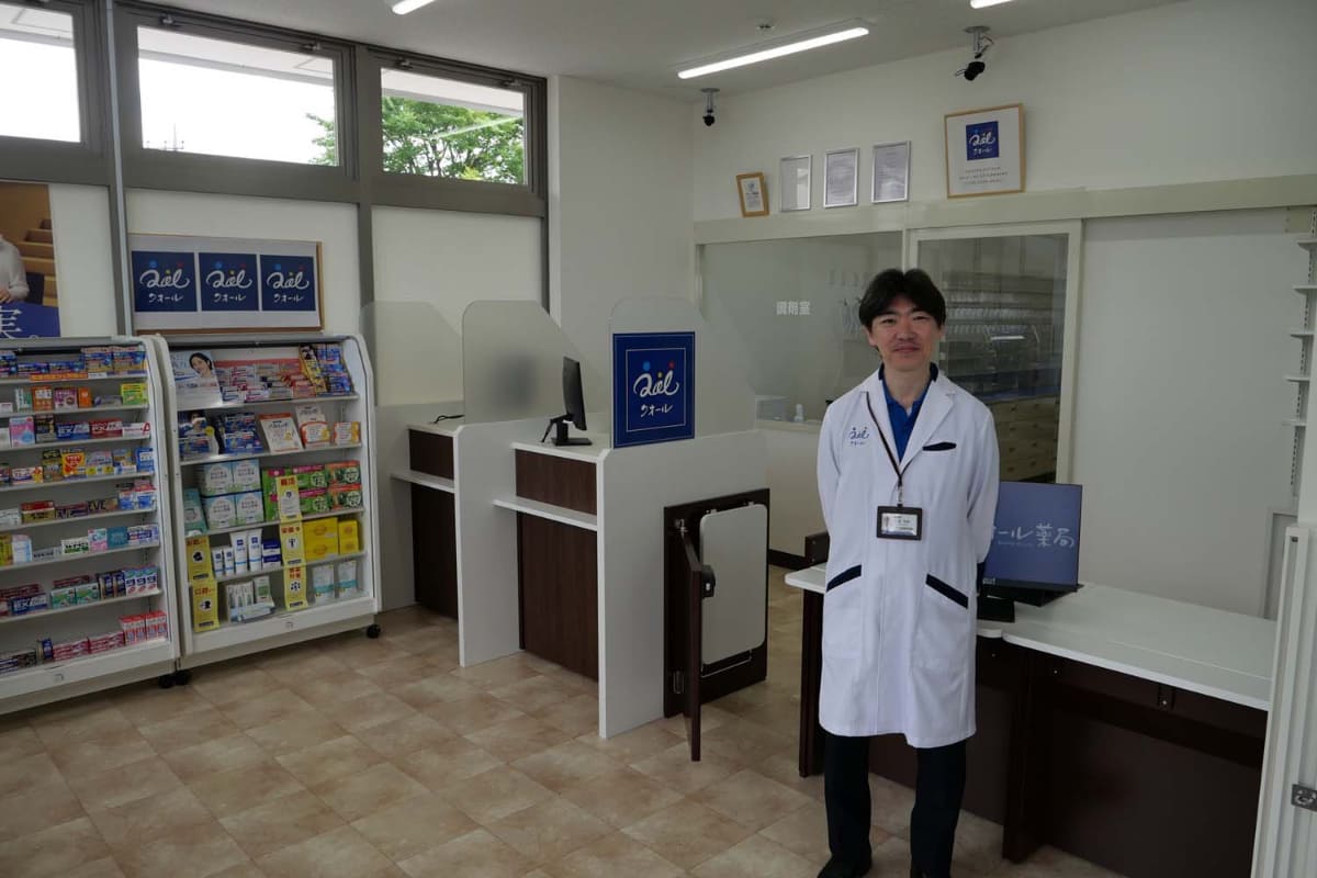 OTC医薬品や調剤医薬品の購入はもちろん、日々の健康相談も可能