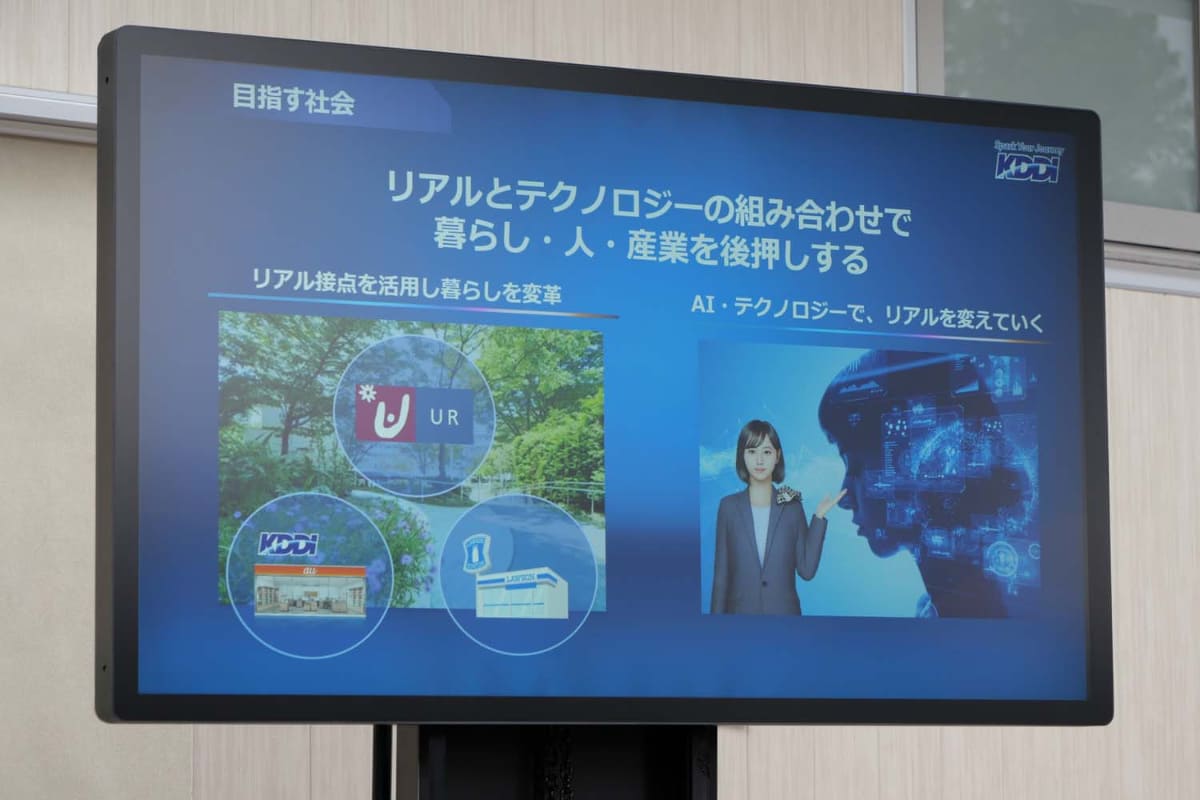 KDDIの“繋がる力”やテクノロジーを活用