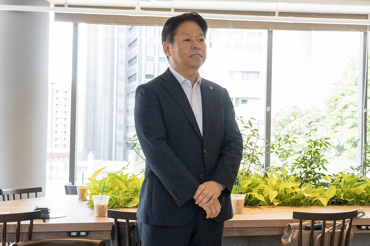 タリーズコーヒージャパン 代表取締役社長 内山修二氏