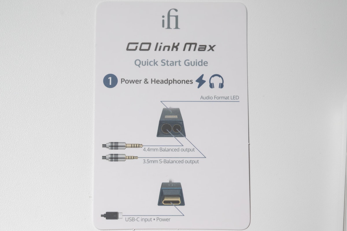 GO link 2 Maxは2系統出力です