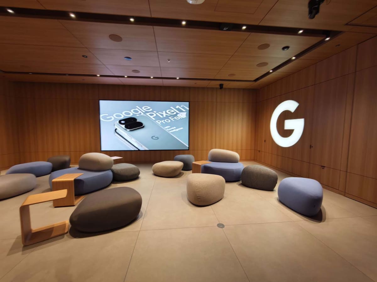 最上階。Geminiを使った機能を実際に体験できる