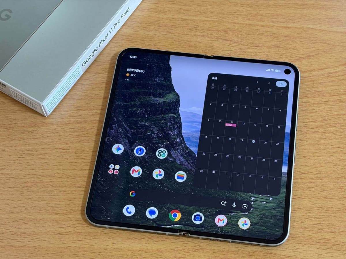 Pixel 11 Pro Fold(本体カラーOlive)