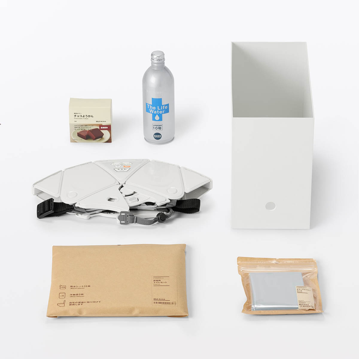 防災用品のセット