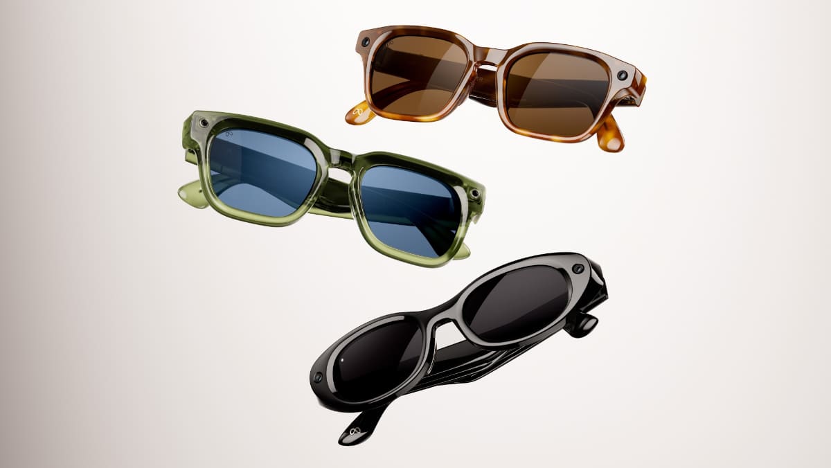 上から、Meta Adventurer、Meta Fury、Meta Glasses by Kylie