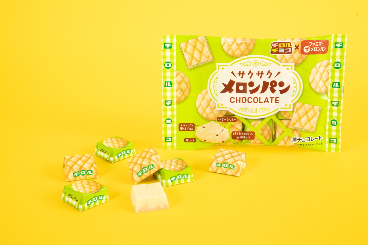 「チロルチョコ(ファミマ・ザ・メロンパン風味)」151円