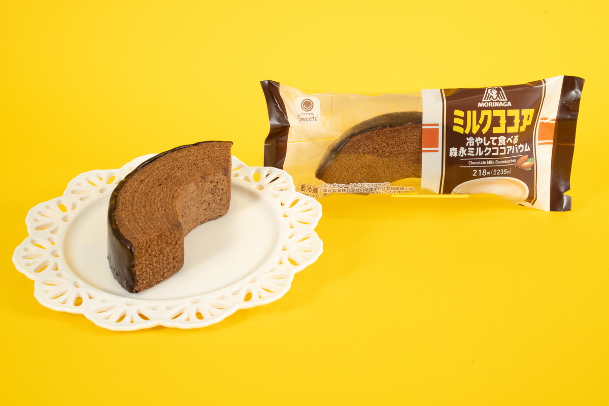 「冷やして食べる 森永ミルクココアバウム」235円