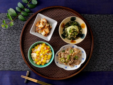 ゆず香る牛肉の旨だれ和え