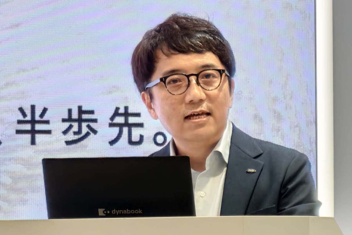 シャープの永沢氏は、幅広い製品が対応できることがシャープの強みだと語った