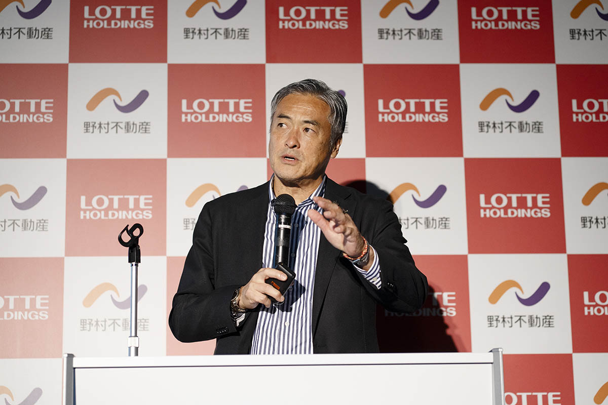ロッテホールディングス 代表取締役社長 CEO 玉塚元一氏