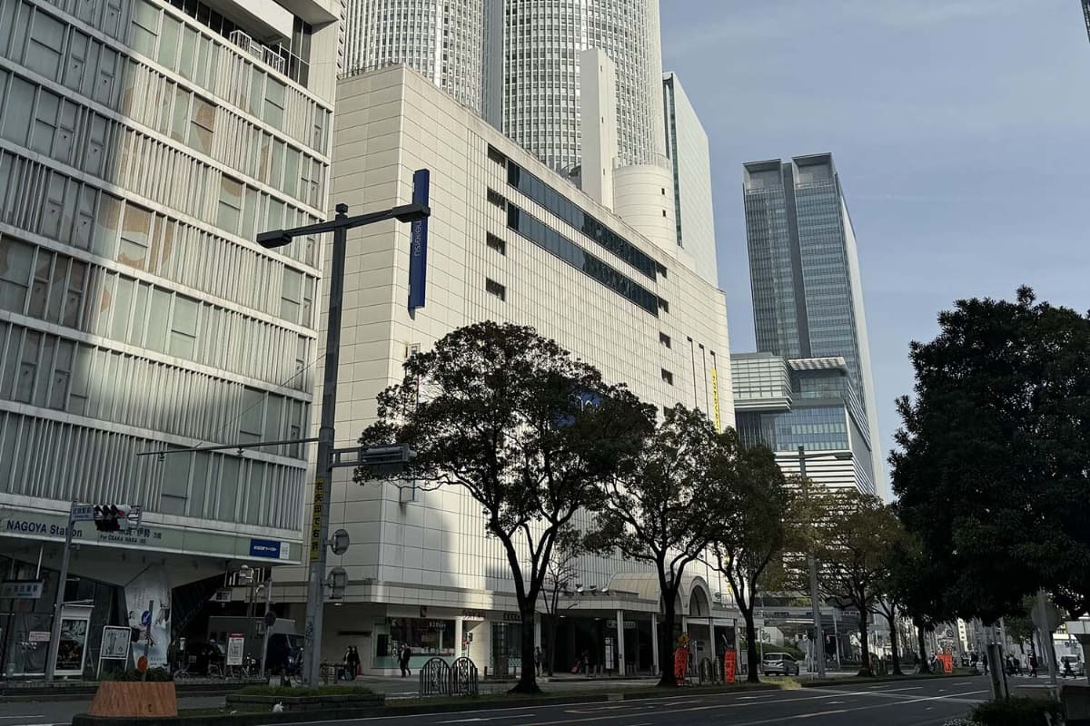 名鉄ビル周辺(24年4月撮影)