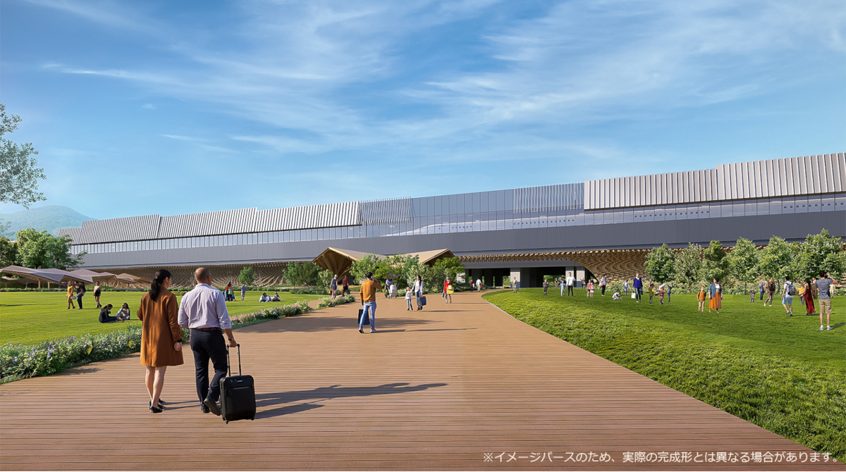 B案：信州・伊那谷に包まれた「玄関口」〜アルプスや伊那山地に包まれた谷地形、天竜川、伊那街道〜