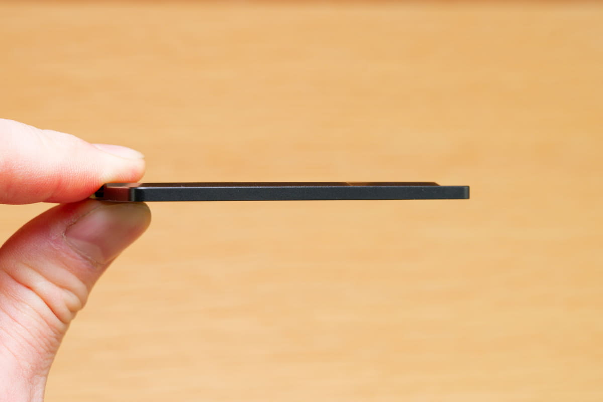 最薄部は実測で3mmを切っていました