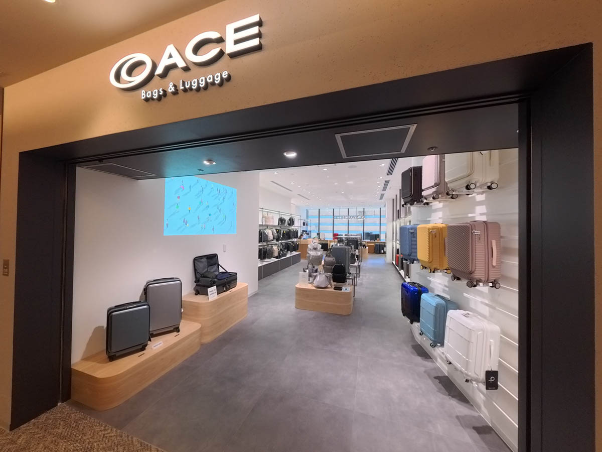 バッグやスーツケースで知られる「ACE Bags ＆ Luggage」