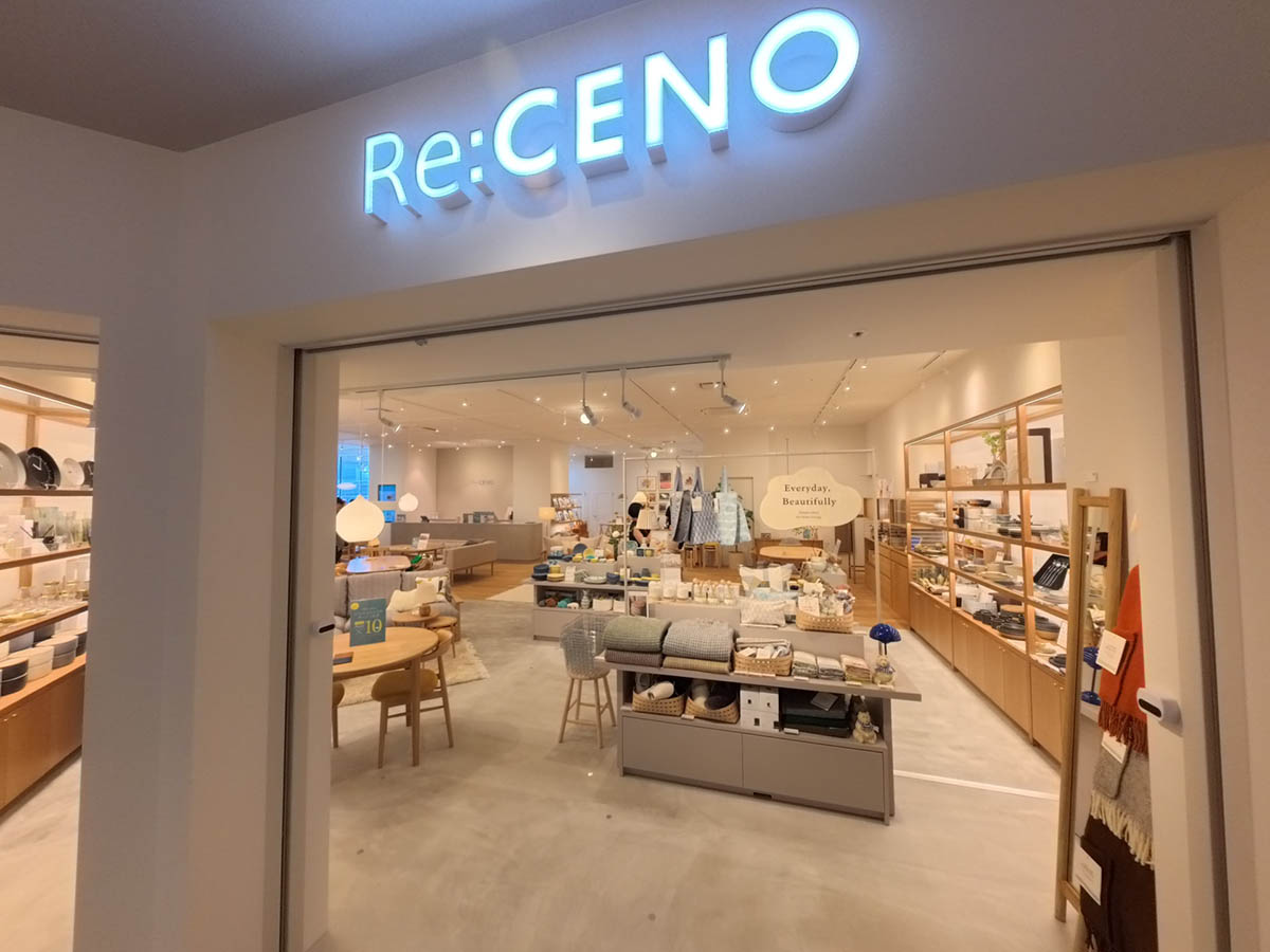 家具やインテリアの「Re:CENO」