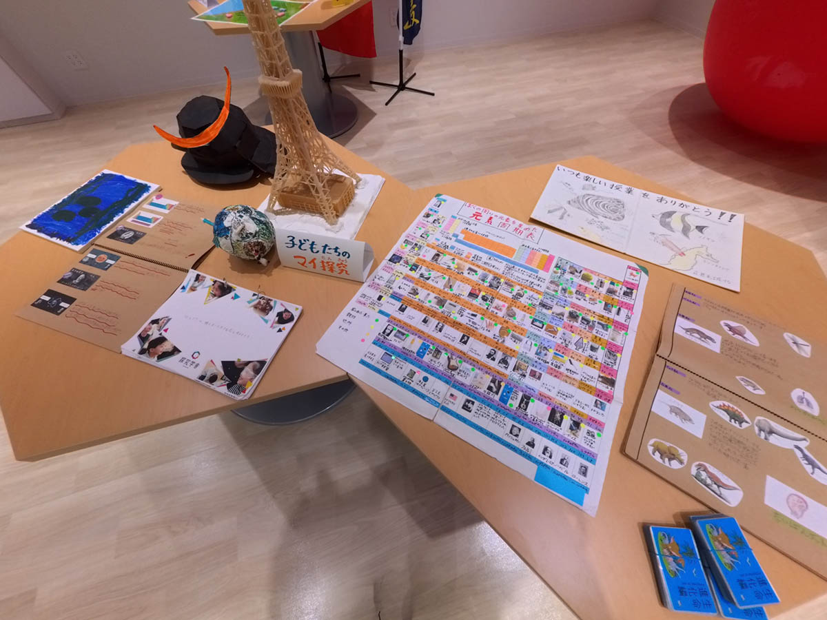 児童たちの研究成果