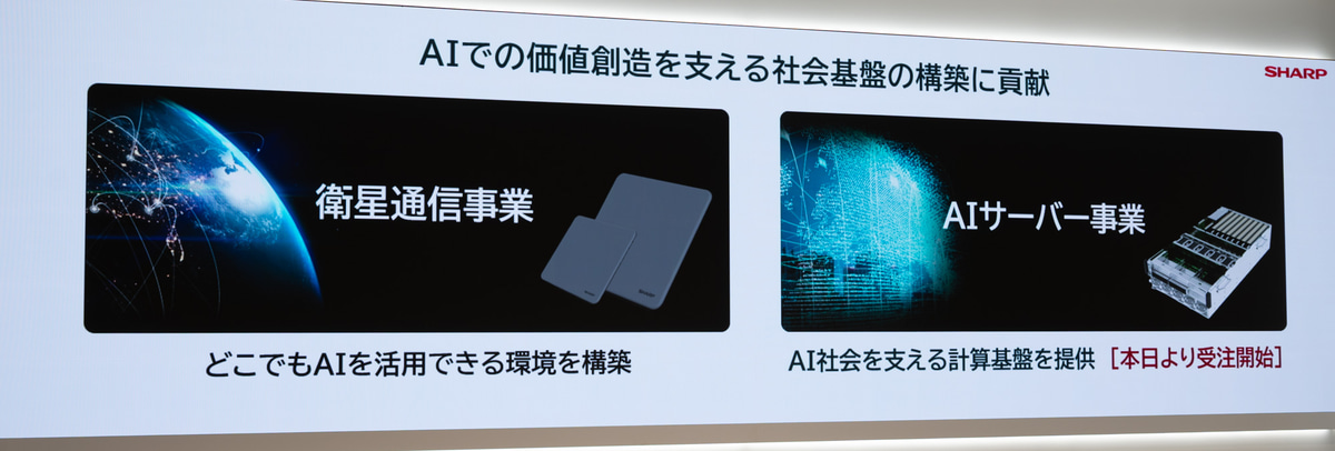 衛星通信事業の法人向け展開もAIの世界の構築の一環