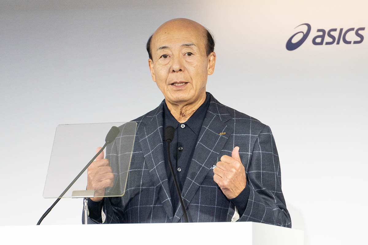 アシックス 代表取締役会長CEO 廣田康人氏