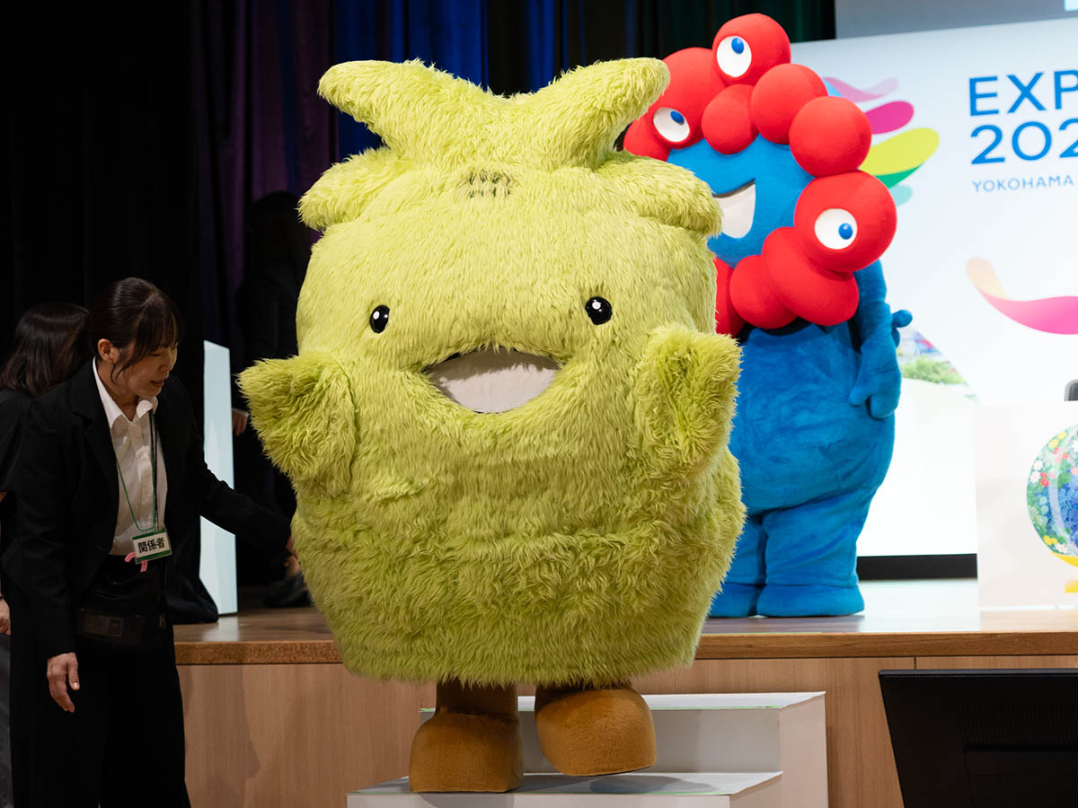 そして同じく愛・地球博のキャラクター、キッコロも