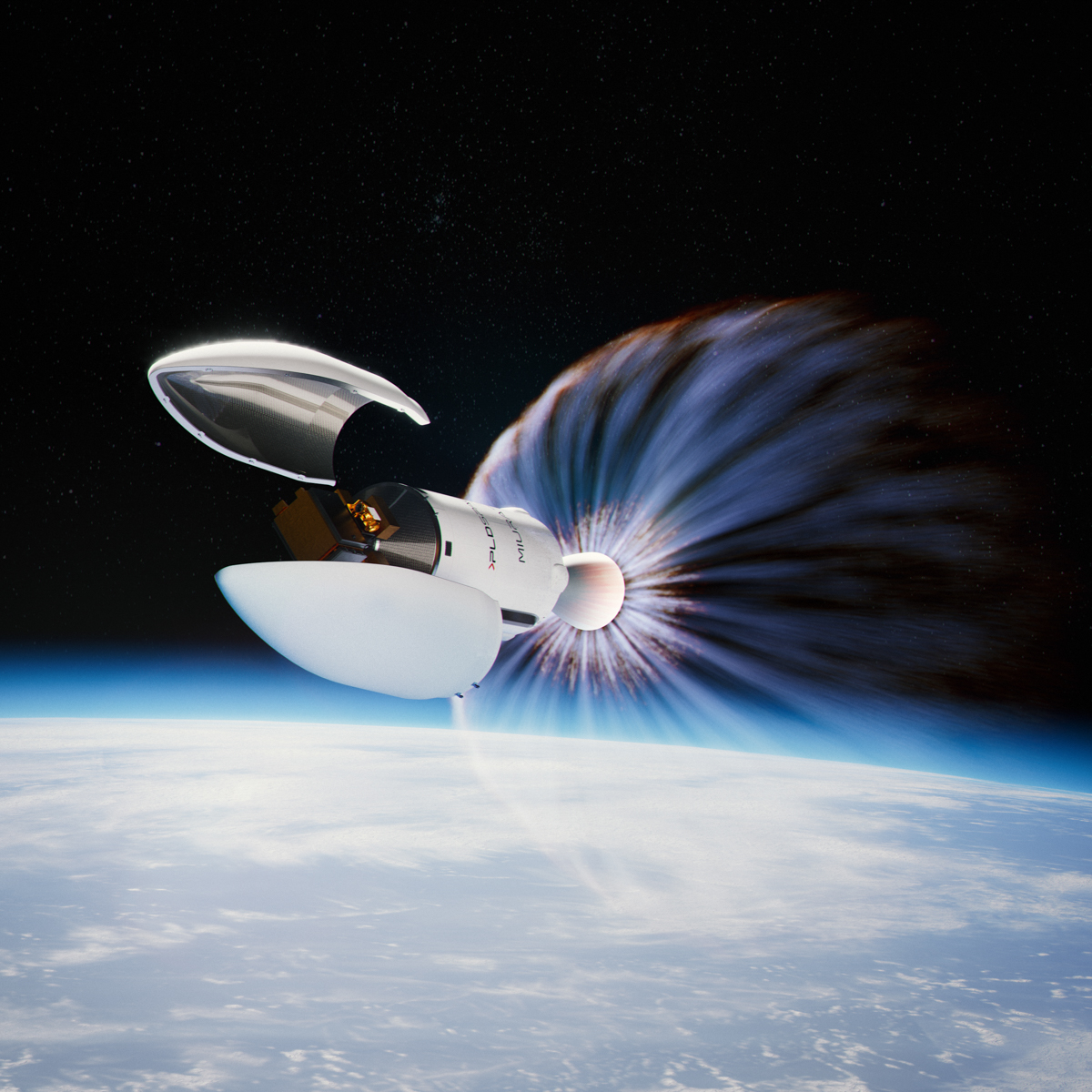 MIURA 5の打上げイメージ(Credit: PLD Space)
