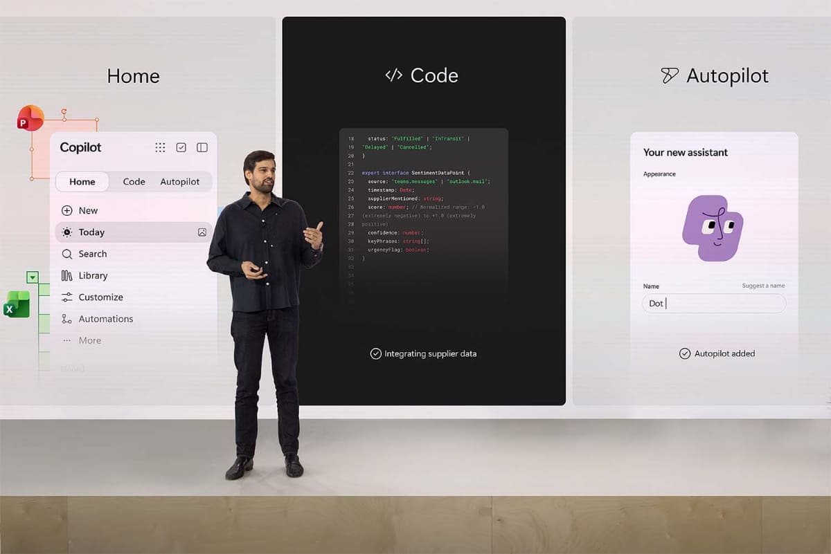 Copilot担当EVPのJacob Andreou氏が新Copilotを紹介