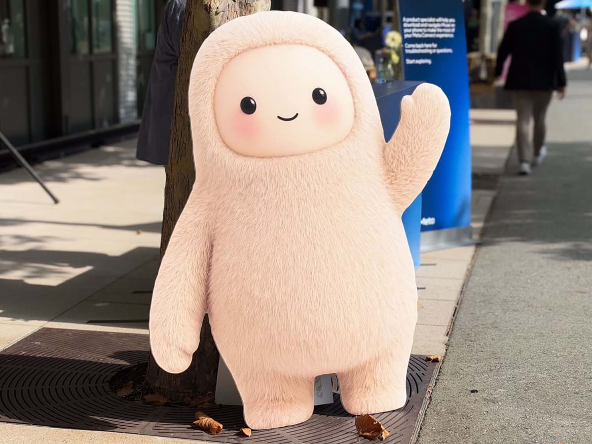 Meta Museのキャラクター。Meta社内にはいたるところにいた