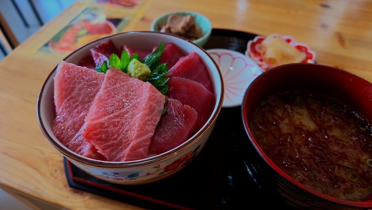 Osmo Pocket 4Pの4K動画から切り出したマグロ丼