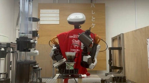 ヒューマノイドAIによるバリスタロボット