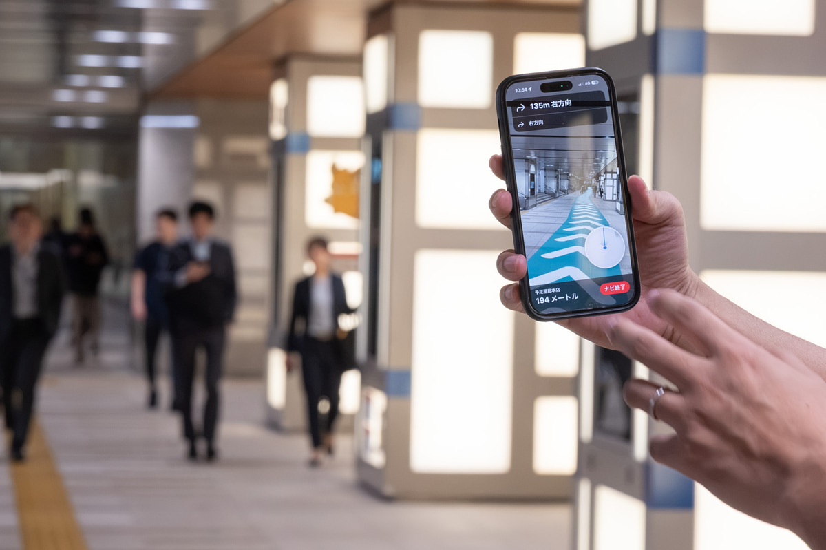 東京・日本橋エリアで地下・屋内ナビ「IndoorFlow」を提供する