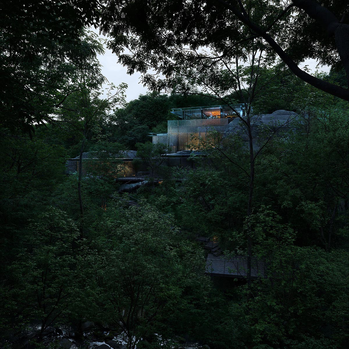 NOT A HOTEL YAKUSHIMA designed by Jean Nouvel