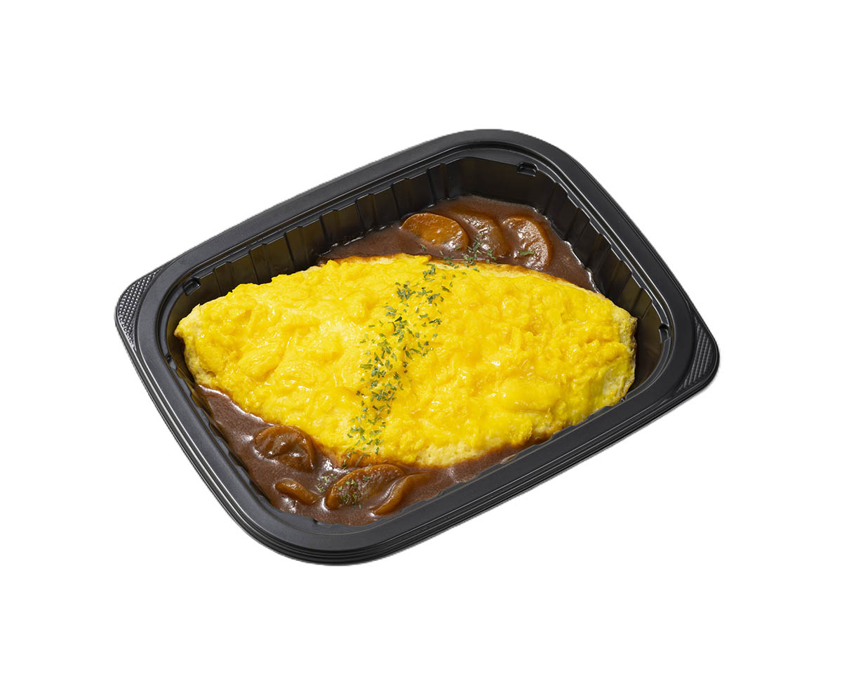 とろ～りたまごのデミオムライス(582円)