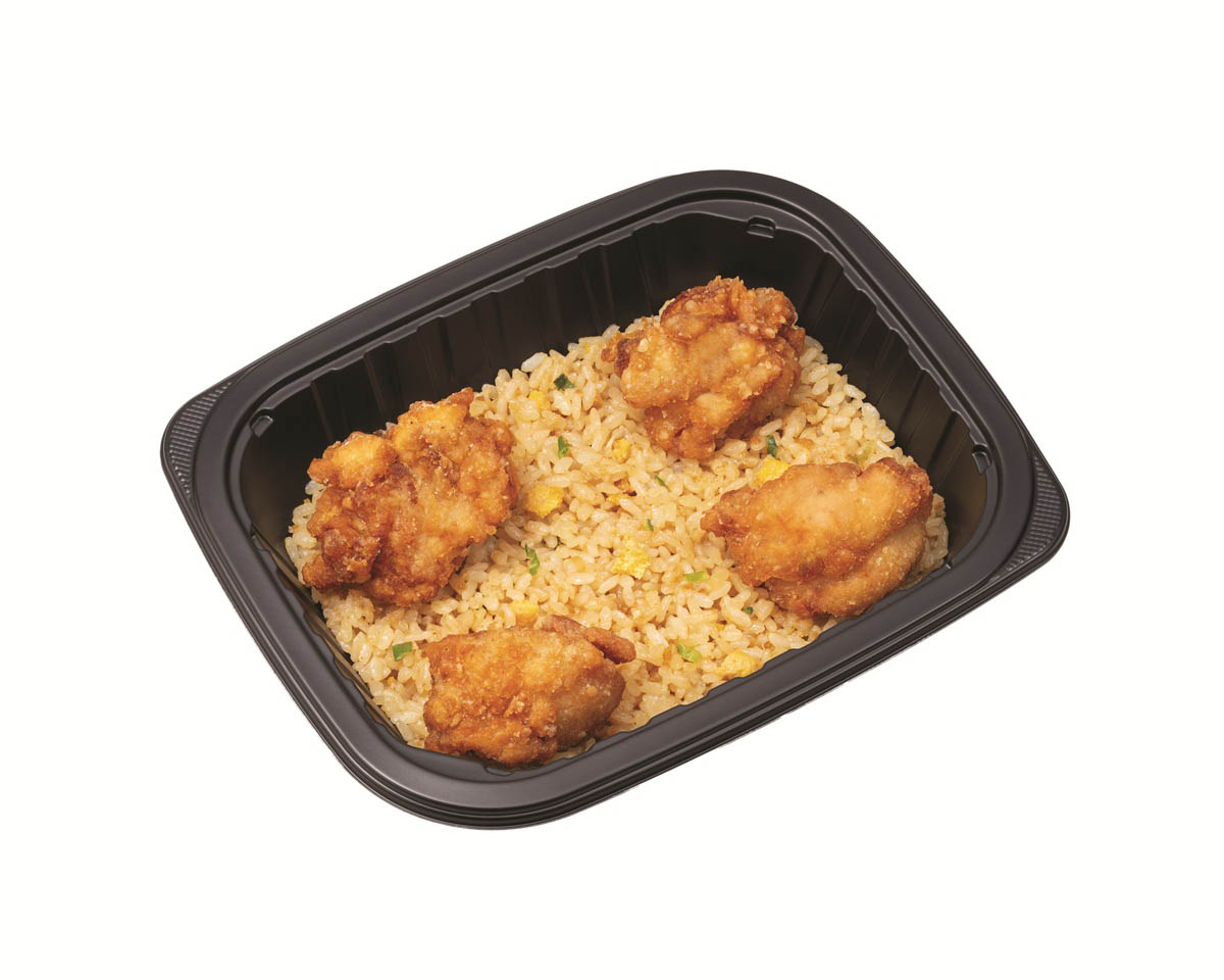 ごろっと満足 炒飯&唐揚げ(570円)