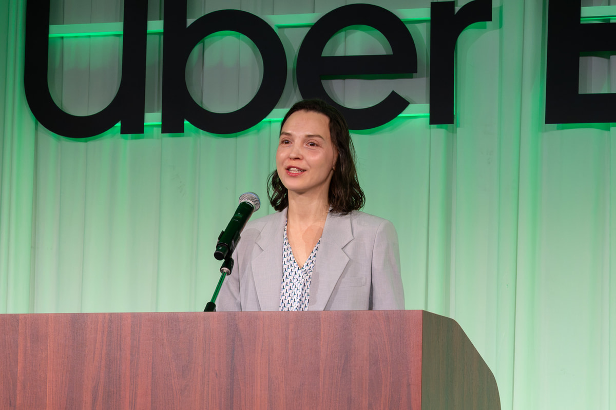 Uber Eats Japan 代表 ゼネラルマネージャーのユリア・ブロヴキナ氏
