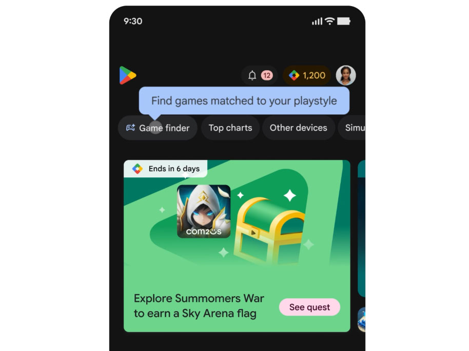 ユーザーの好みにあったゲームを探せる「Game Finder」