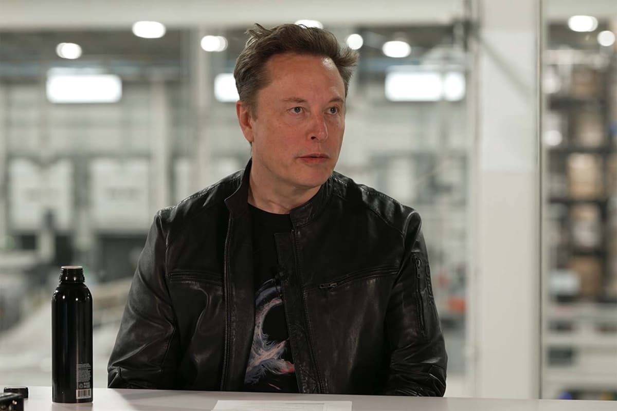 イーロン・マスク氏(SpaceX決算会見から)
