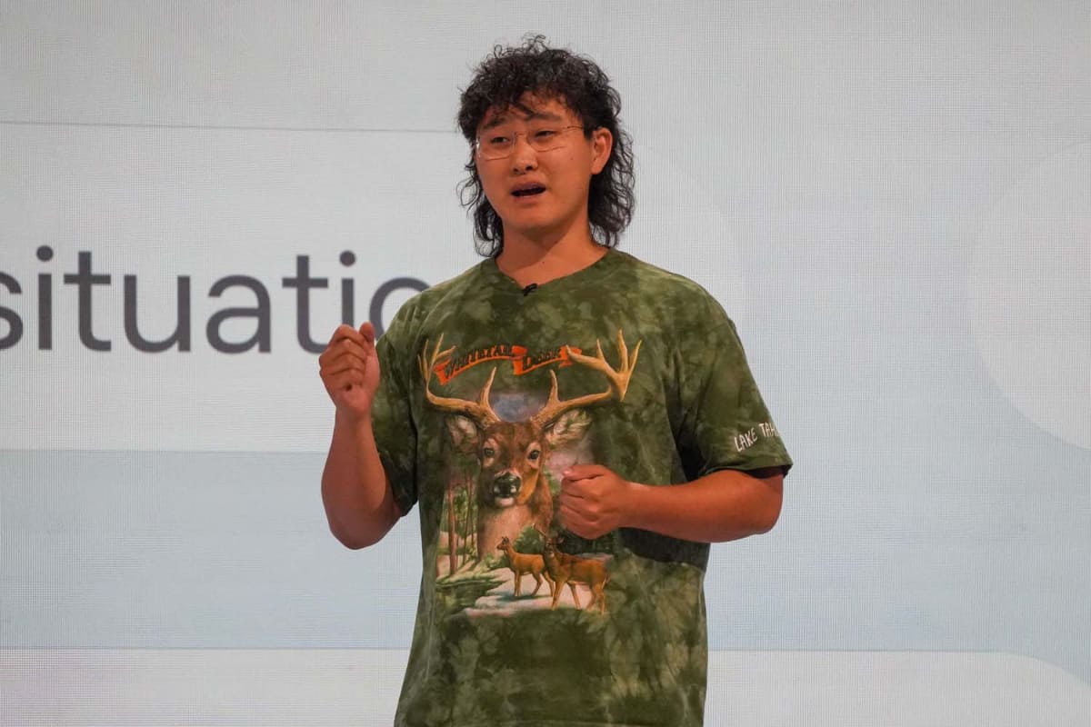 Metaの最高AI責任者であるアレクサンダー・ワン氏。9月のMeta Connect 2026取材時に撮影