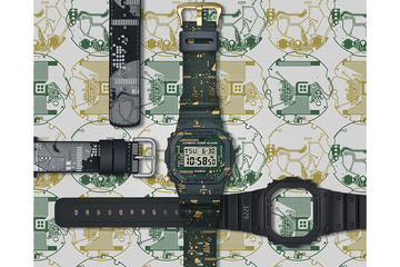 G-SHOCK、稲妻がモチーフの「Lightning Yellow Series