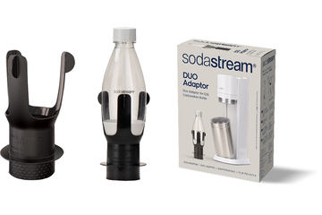 ソーダストリーム、ガラス製カラフェで炭酸水が作れる「DUO