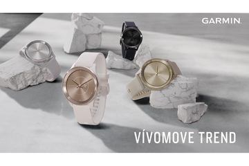 Garmin、ベージュ×ゴールドのvivomove 3S。emmi限定カラー