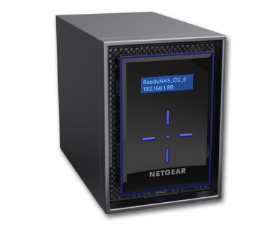 ネットギア、10GbE対応の4ベイNAS「ReadyNAS 524X」などディスクレス