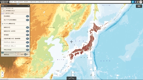 日本全国の 赤色立体地図 が見放題 国土地理院がウェブで公開 Internet Watch