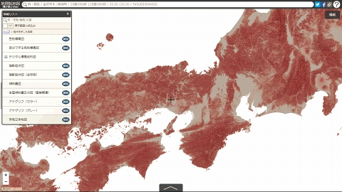 日本全国の 赤色立体地図 が見放題 国土地理院がウェブで公開 Internet Watch