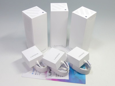 LINKSYS VELOP メッシュWiFiシステム トライバンド２個パック レビュー】メッシュWi-Fiシステム「Linksys Velop」を導入！家の