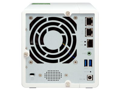 QNAP、10GbE SFP+搭載の3ベイNAS「TS-332X」、M.2 SSD×3を拡張可能