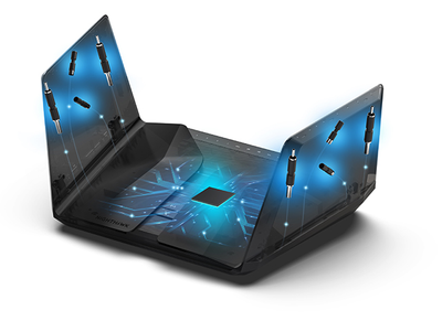 最大4.8Gbps、Wi-Fi 6こと11ax対応ルーター「Nighthawk AX12」、5GbE