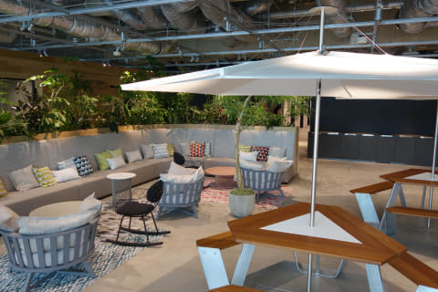 渋谷駅直上のミクシィ新オフィスを見てきた。渋谷スクランブルスクエア