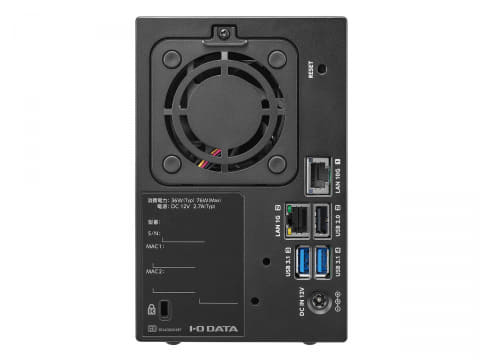 NAS IODATA HDL4-XA 4ベイ 10GbE WD RED 4TB 10GBASE-Tに対応する4/