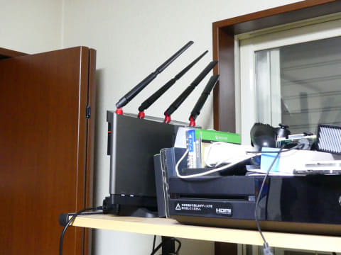 リビングのテレビ ゲーム機接続環境をwi Fi 6に変更 イニシャルb Internet Watch