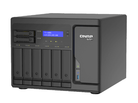 ZFSベースの新OS「QuTS hero」と2.5GbE×4搭載の8/6ベイNAS、QNAP「TS