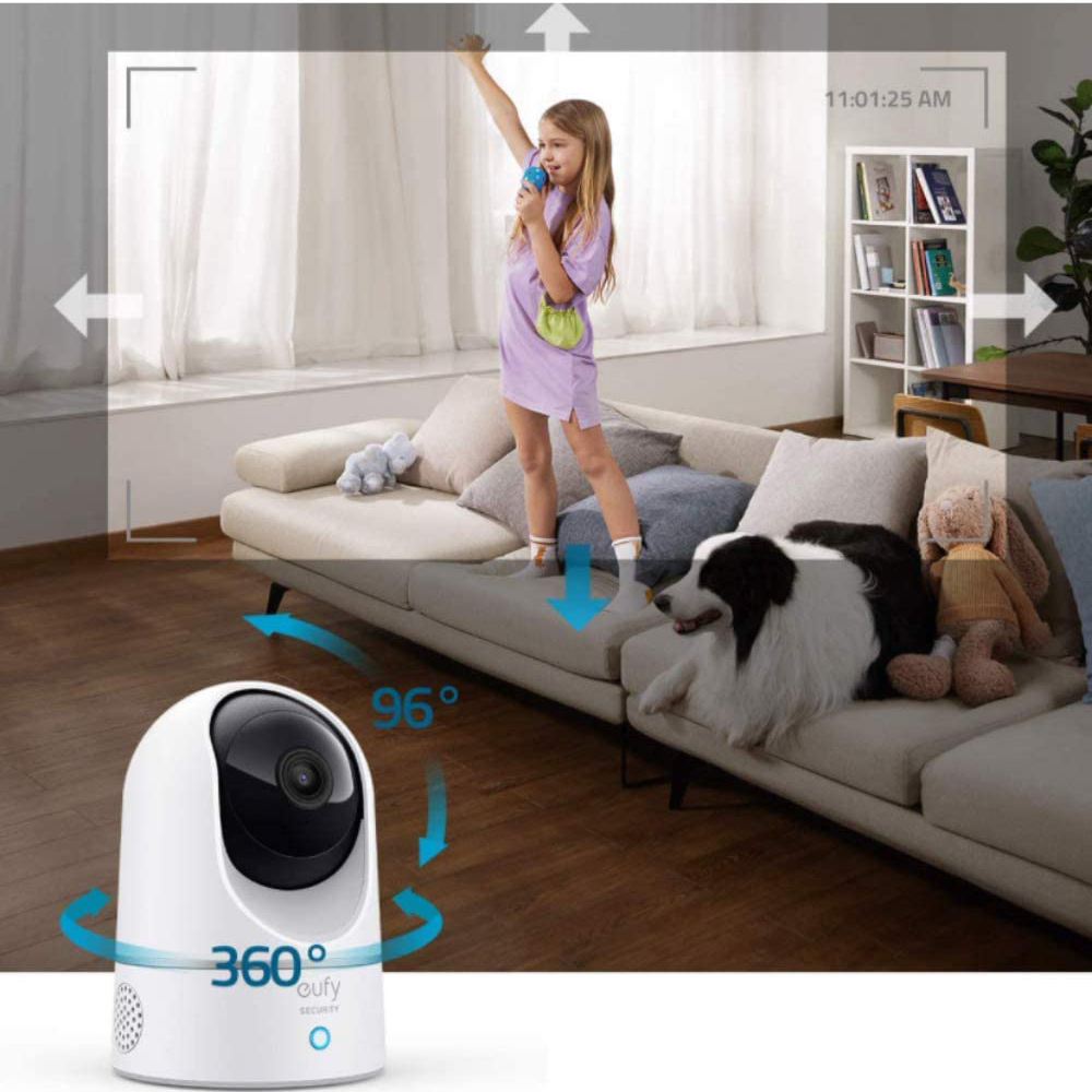 Anker Eufy IndoorCam 2K Pan & Till３つと 2K Amazon.co.jp: Anker Eufy IndoorCam 2K Pan & Tilt（見守りカメラ